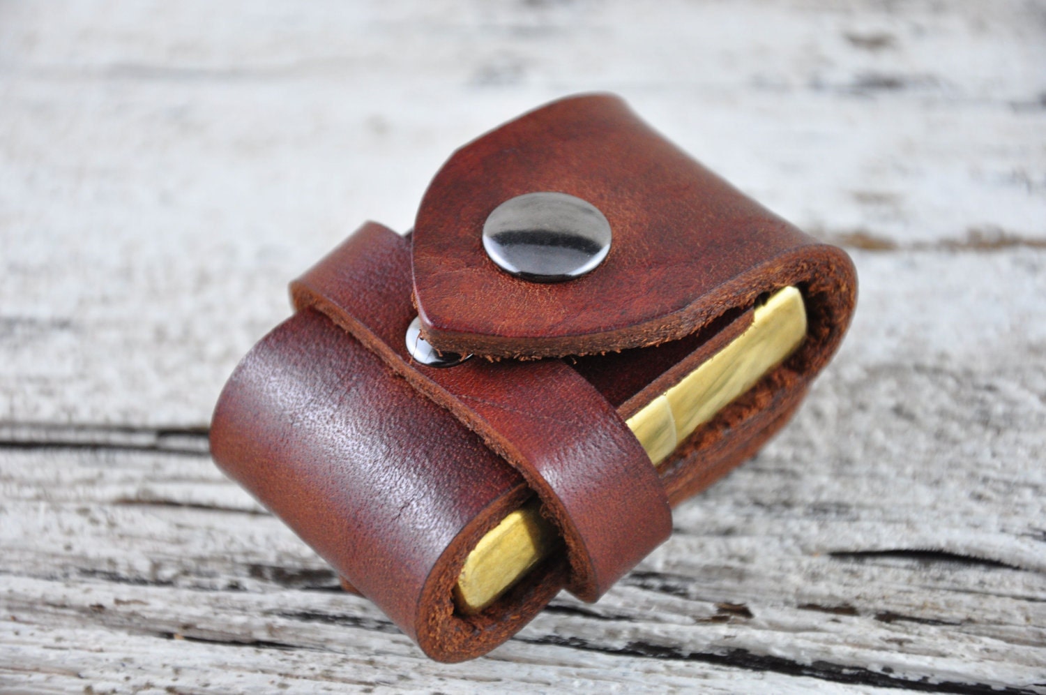 Zippo Lighter Leather Belt Case by Northernleather on Etsy