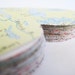 Vintage Map Heart Punches - 500
