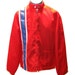 Men's 1970's Vintage Nylon Racing Jacket with Stripes XL