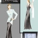 Vogue Retro Dress Pattern V2786 - Vogue Vintage Model 1940 Jacket & Dress - Sz 12/14/16