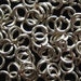 400 -- Jump Rings 18 ga 4mm ID Handmade Non Tarnish Silver chain mail