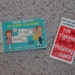 Vintage 1965 Set of 81 Milton Bradley Flash Cards for Addition and Subtraction