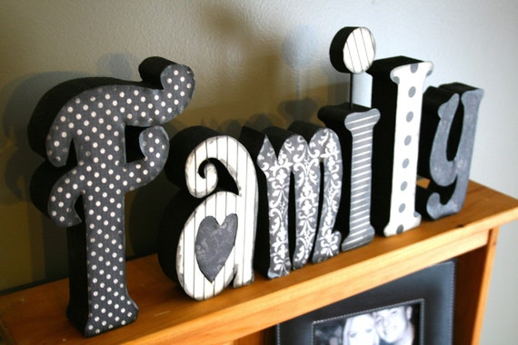 18 Inch wooden letters