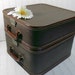 VINTAGE TRAIN CASE - Matching Set of 2 Tweed Train Cases - Travel Cases - Sales Case