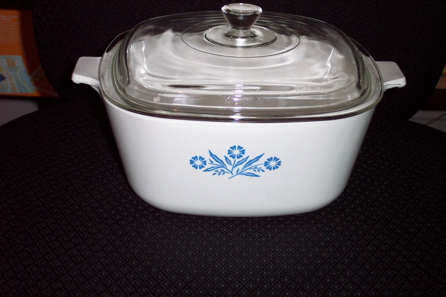 Blue Cornflower Corningware 2 1/2 Quart Baking Dish With Lid