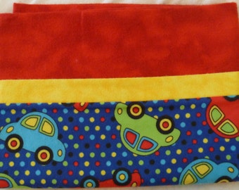 Cars - Snuggly Soft Flannel Standard Size Pillowcase