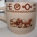 Vintage Wallace China - Westward Ho RODEO Pattern Cup or Mug