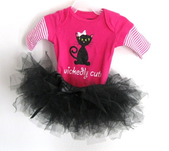 Wickedly Cute Infant Halloween Costume 03 month by kidzcraftz