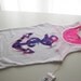 Size Large Anchor Tank with Neon Pink Lace inserted in back