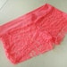 Neon Lace Boy Shorts Size X Large