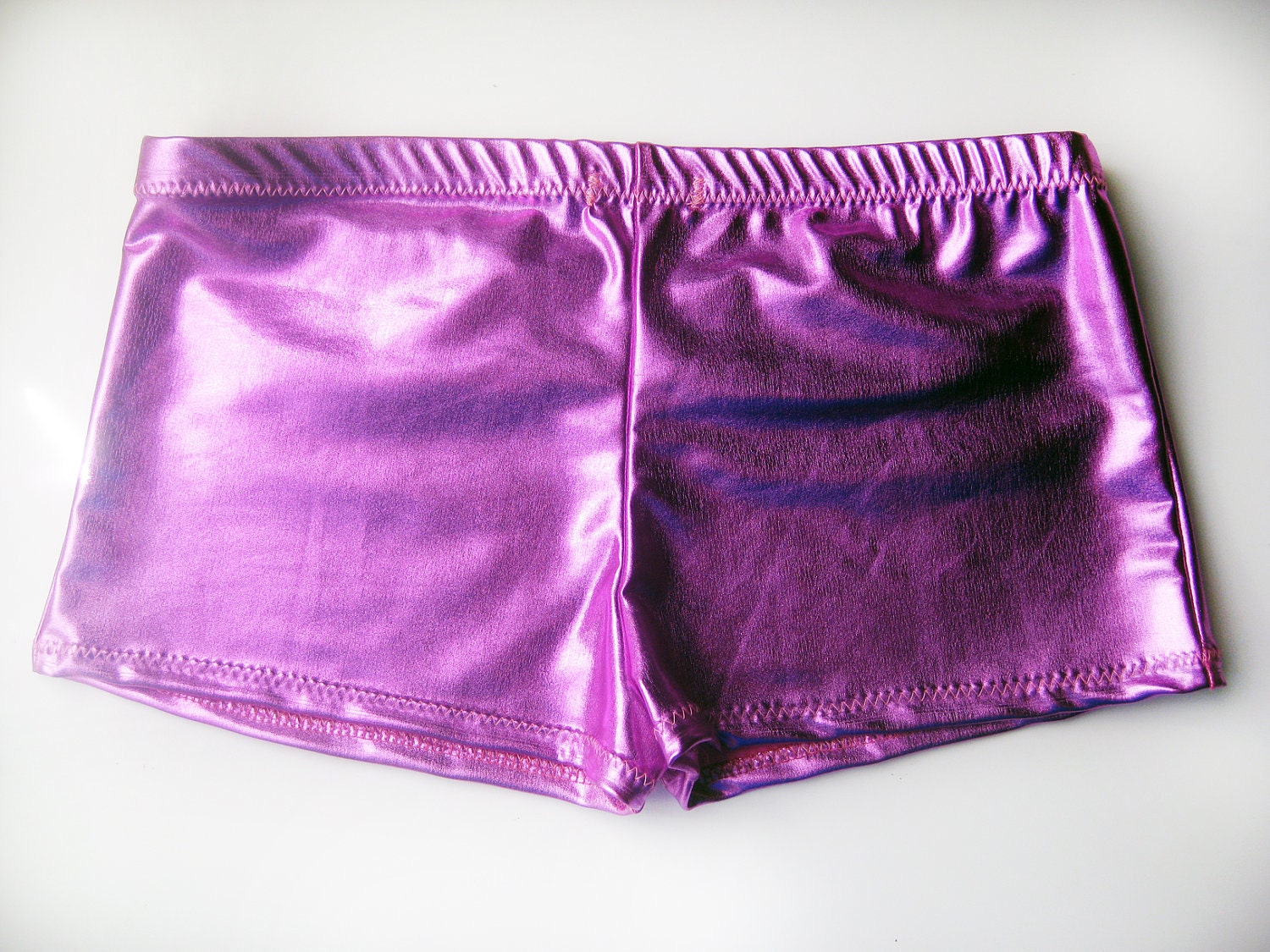 SALE Size L Metallic Shiny Pink Boy Shorts Great Running
