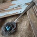 Romantic Bird Nest Silver Spoon
