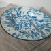 Graniteware Enamelware Plate Bowl Swirl Blue and White Farmhouse Kitchen Metal Decor