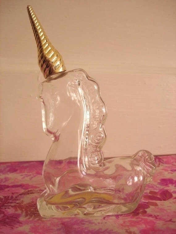 Vintage Avon UNICORN Perfume Bottle