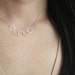 Sterling Silver Link Necklace - Starlet - SALE