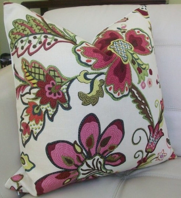 SALE Decorative Designer Pillow Cover 20X20 by elegantouch