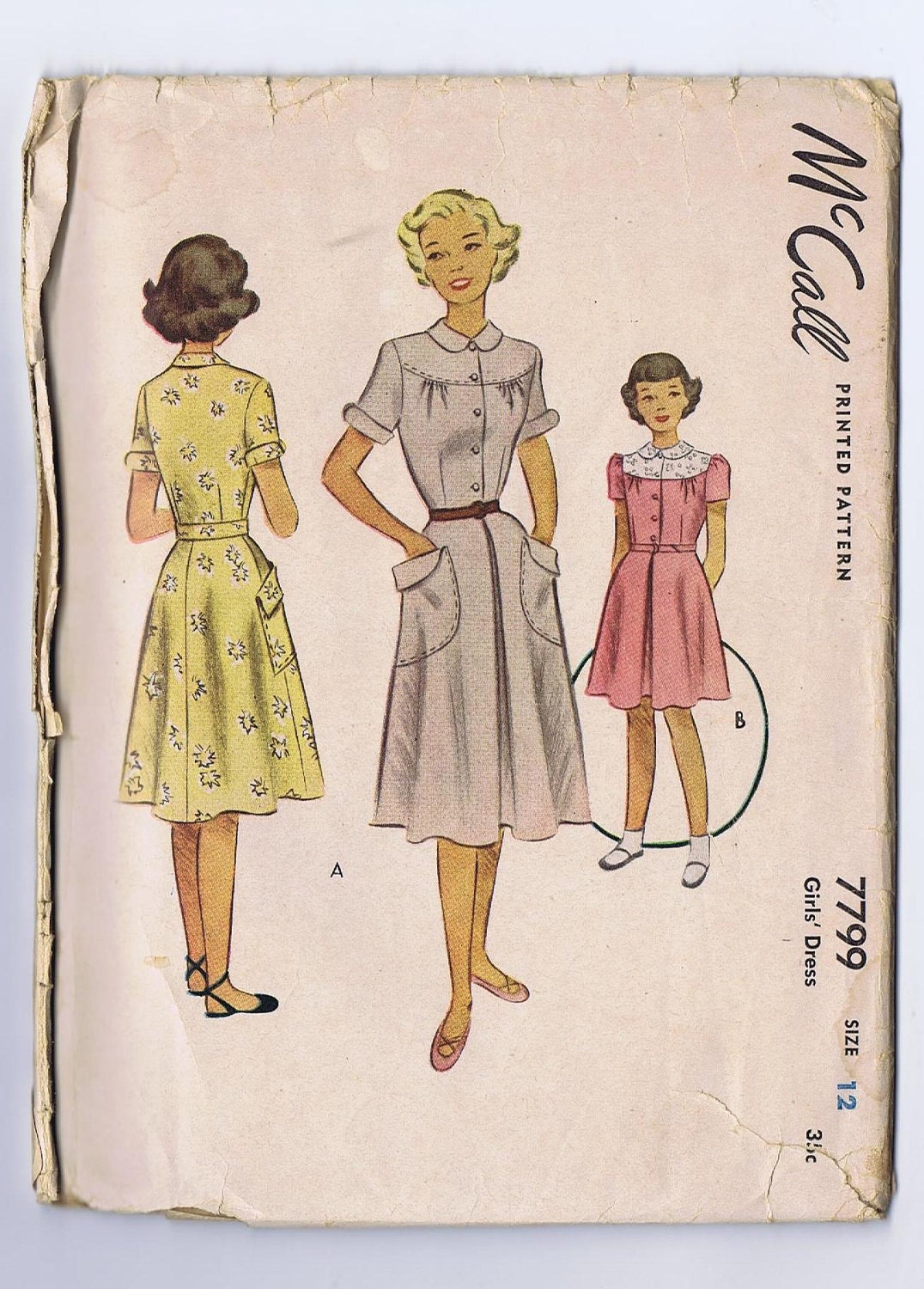 1940s Girls Dress Patterns