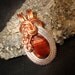 SALE Red Tiger Eye Pendant