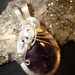 SALE Amethyst Wire Wrapped Pendant