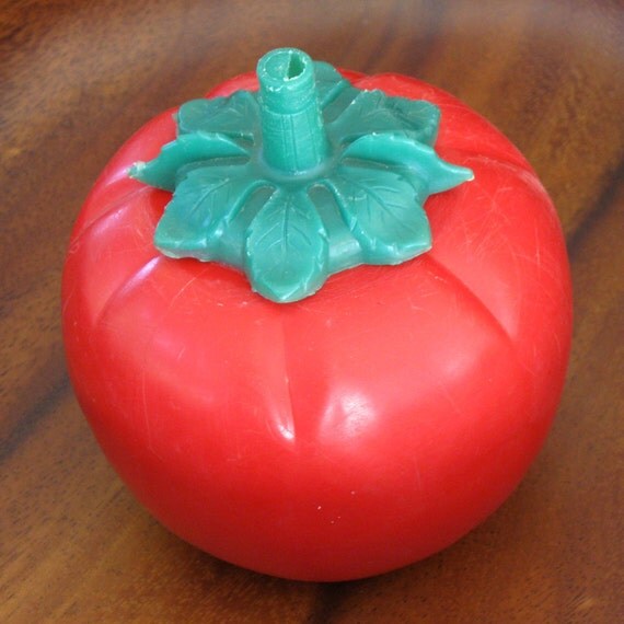 Vintage Squeezit Corp Plastic Tomato Ketchup Dispenser