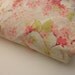 vintage double fitted sheet - flowers, pink, mod