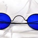 Rare Cobalt Blue Eyeglasses - Civil War - Vintage & Antique