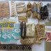vintage trim - METALLIC trim - destash - approx 50 yards