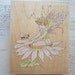 rubber stamp - FAIRY on daisy - DESTASH