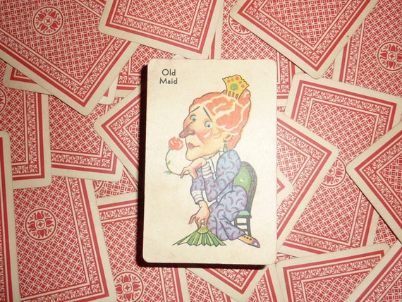 old maid card game gumdrop gertie
