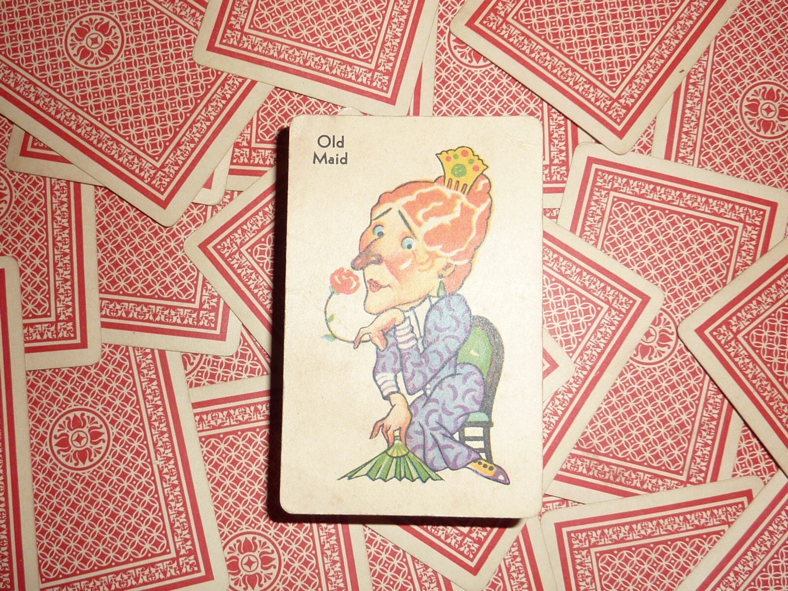 Old Maid Card Game