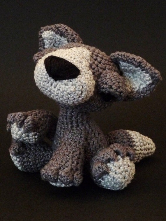 Amigurumi Pattern Lupo the wolf INSTANT DOWNLOAD