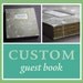 RESERVED for Courtney: Custom wedding guest book