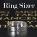Handy Ring Sizer, check your ring size, a PDF for you