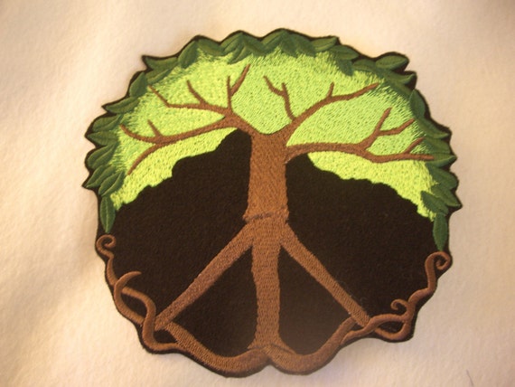 Embroidered Patch Tree