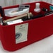 Purse Insert ORGANIZER Shaper / 11" x 6" / With Reinforced Stiff Bottom / Red / Fits Louis Vuitton Speedy 30 / READY to SHIP