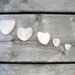 Stone Hearts - Natural Heart Shaped Stones - Heart Stone Collection