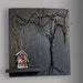Old Tea House pendant/wall art/jewelry display