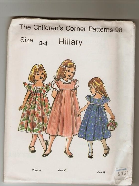 The Childrens Corner Pattern 98 Hillary by stephaniesyarn on Etsy