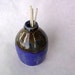 Reed diffuser bud vase pot cobalt blue