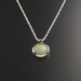 Ethiopian Opal necklace, Sterling