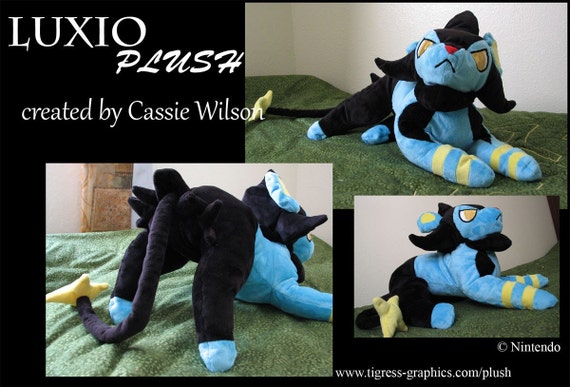 luxio plush