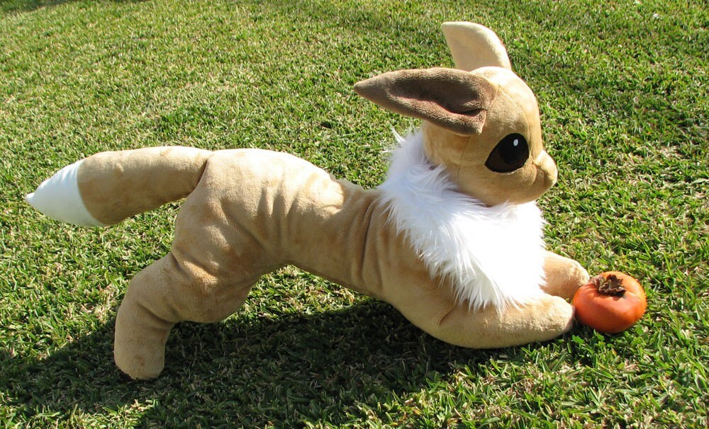 lifesize eevee plush