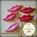 SALE - Lips on Sticks - Scratch 'N' Dent - Set of 5