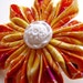 Sunburst Kanzashi Barrette