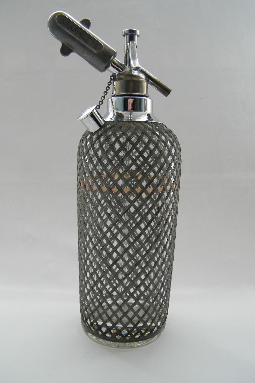 Vintage Sparklets Seltzer Bottle England 1930s