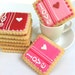 VALENTINE'S DAY LOVE Tiles (4 cookies)