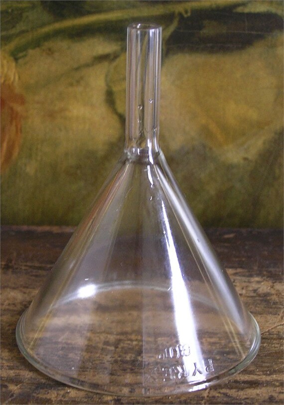 Vintage Pyrex Glass Funnel