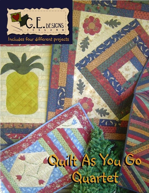 Quilt As You Go Quartet Book by gerla on Etsy