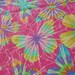 Rainbow Hot Butterflies 2538 - Bright Vintage Fabric 1.5 yd