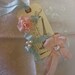 A Trio of Marie Antoinette Style Bobby Pins with Pearls Rhinestones and Vintage Ribbons on a French Inspired Gift Tag Set Five